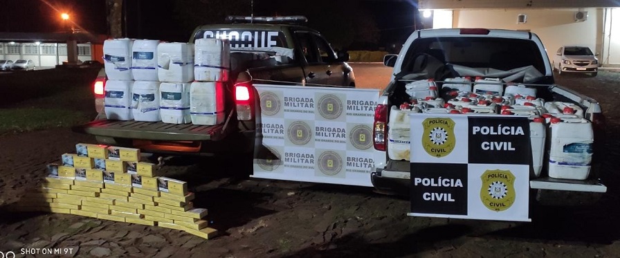 Mercadoria apreendida foi avaliada em cerca de R$ 121 mil (Foto: Divulgação | BM)