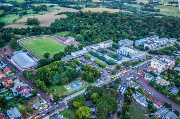 Campus da universidade em Frederico Westphalen (Foto: Divulgação/URI)