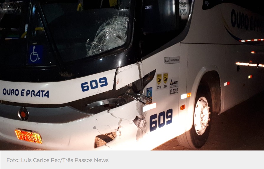 As causas do acidente ainda serão apuradas (Foto: Luís Carlos Pez/Três Passos News)