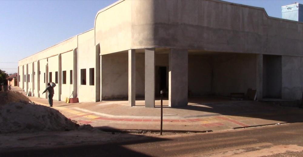 Hospital Santa Rita de Cássia é uma das obras mais importantes em andamento (Foto: Jonas Martins
