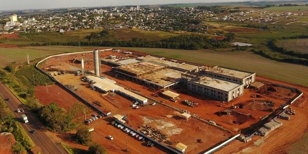 HPR terá 239 leitos, sendo 39 de Unidade de Terapia Intensiva, 180 de internação e cinco berçários para cuidados intermediários (Foto: Pedro Júlio Possamai)