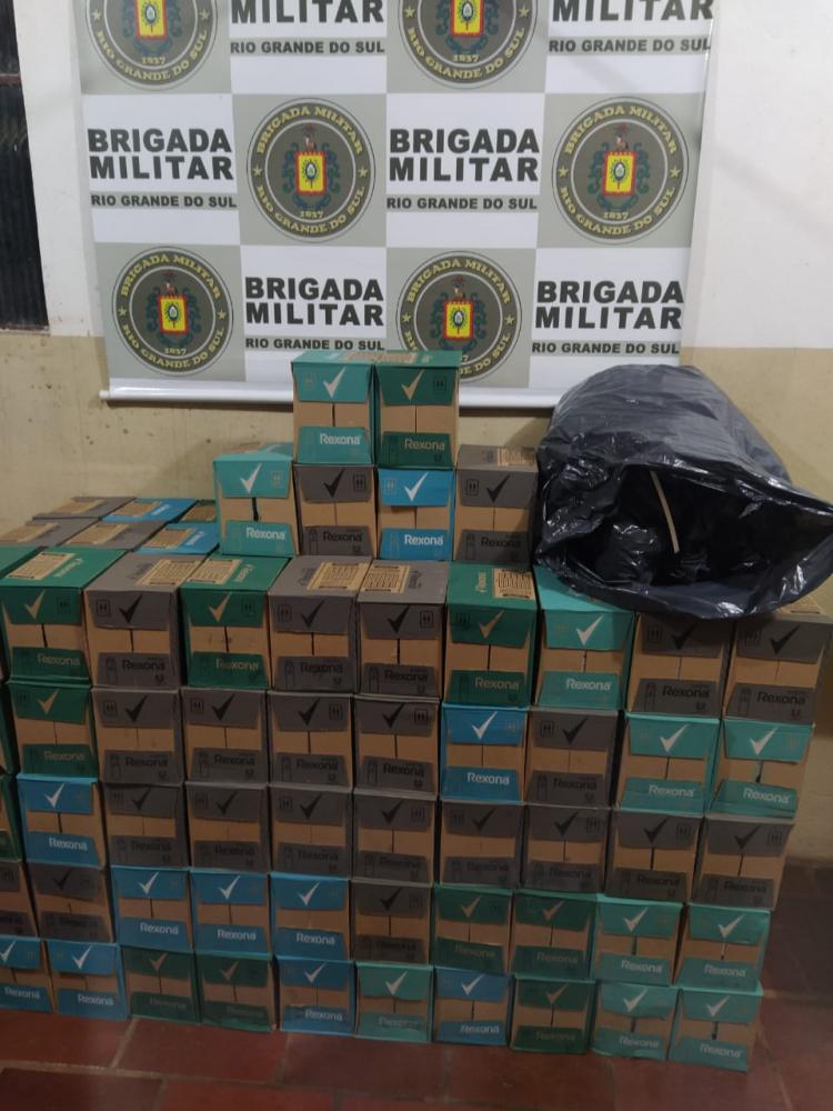 Mercadoria foi apreendida seguindo orientação da Receita Federal (Foto: Divulgação | BM)