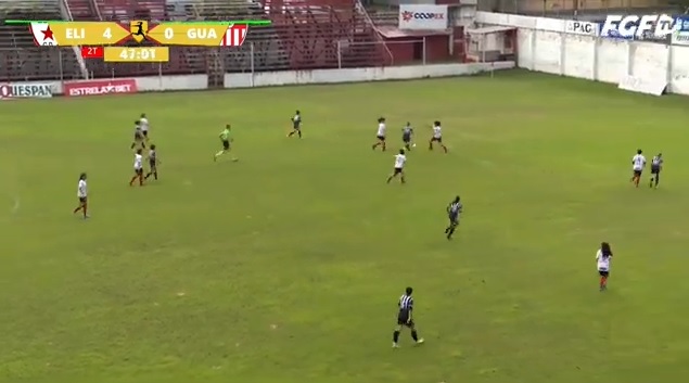 Se não vencer na rodada, o Guarany de Bagé estará eliminado do Gauchão Feminino 2022 (Foto: Reprodução | FGF TV)