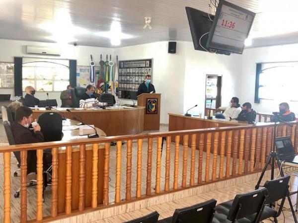 Projeto de Lei, que autoriza a destinação dos recursos financeiros teve origem numa proposição, e foi aprovado por unanimidade (Foto: Diones Roberto Becker)