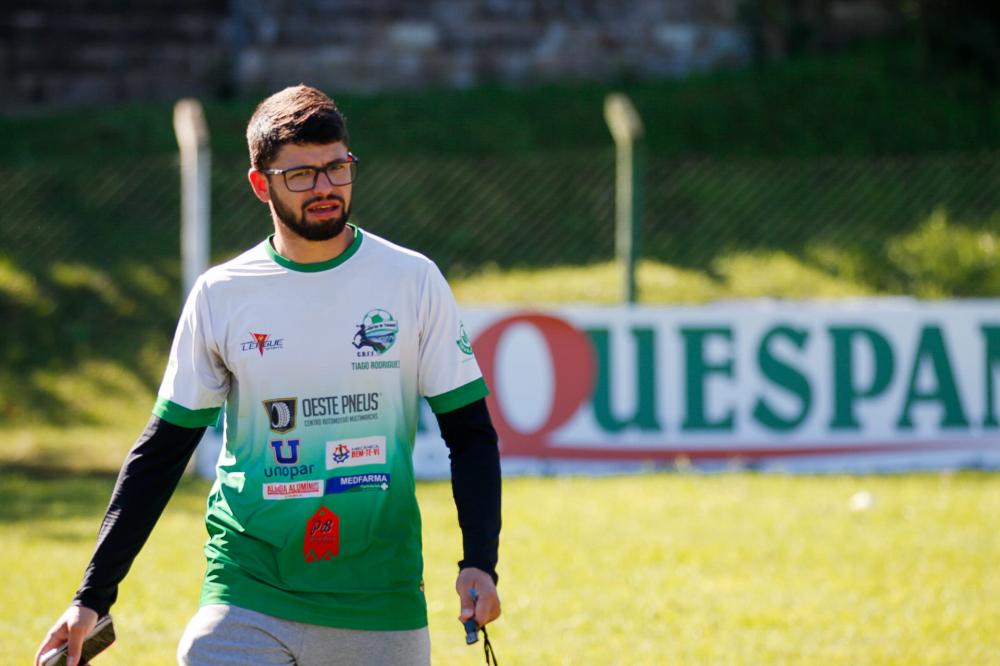 O time do treinador Tiago Rodrigues tem a melhor campanha da competição (Foto: Maria Eduarda Fortes)