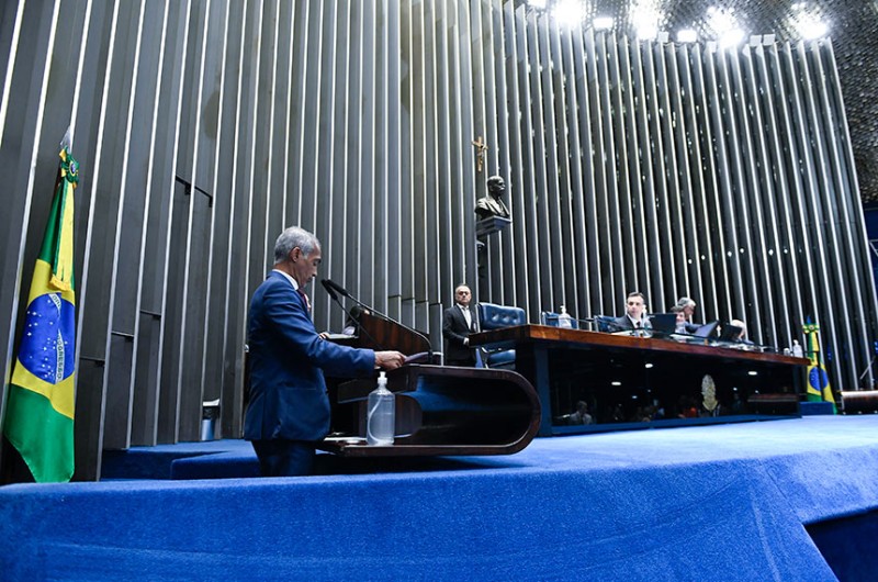 O projeto foi relatado pelo senador Romário - Roque de Sá/Agência Senado
