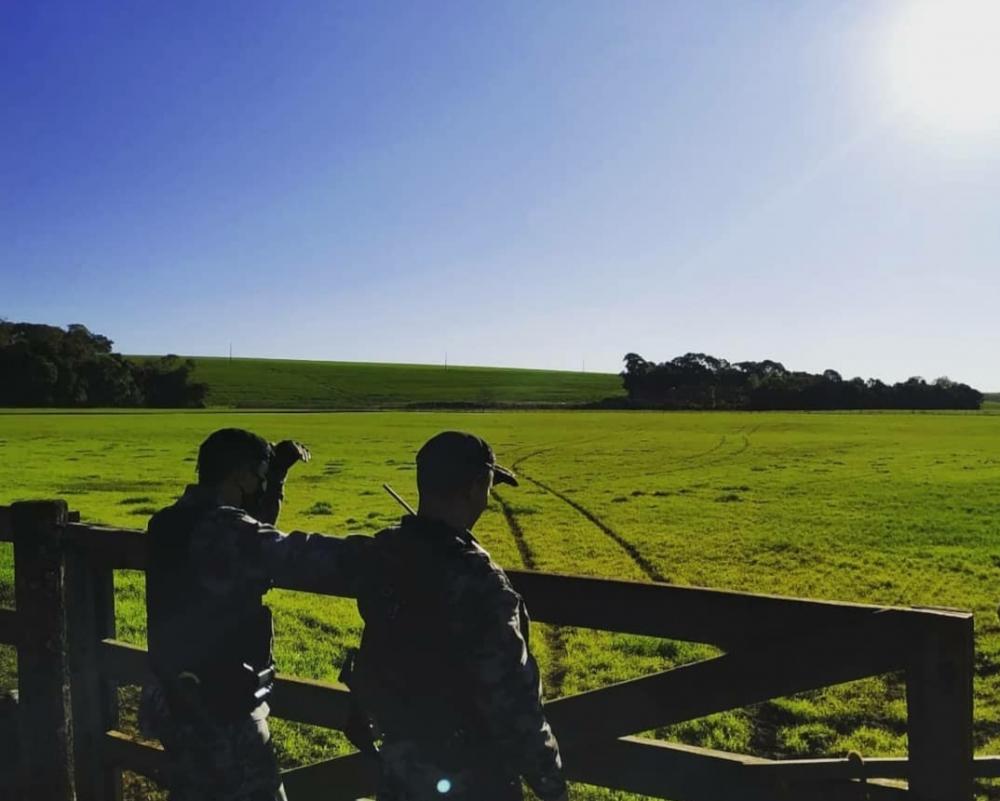 Ofensiva visa coibir o contrabando e descaminho na área de fronteira entre Brasil e Argentina (Foto: Divulgação | 7º BPM)