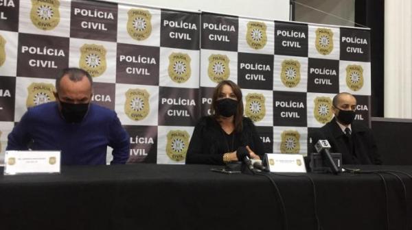 Em coletiva de imprensa, a Polícia Civil detalhou a investigação sobre a morte de Rafael Mateus Winques, de 11 anos (Foto: Ronaldo Bernardi/Agência RBS)