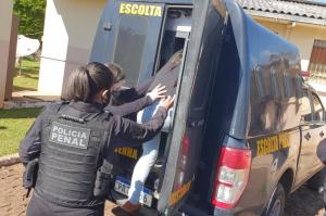 Alexandra Dougokenski, que confessou a morte do filho, foi transferida para uma prisão na Região Metropolitana (Foto: Divulgação/SUSEPE)