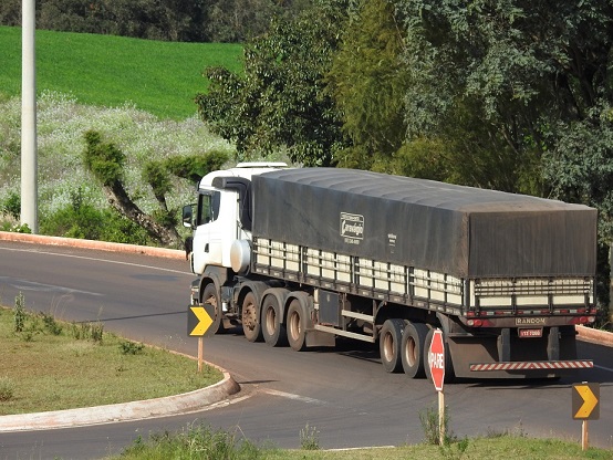 Devem fazer a autodeclaração, os profissionais com cadastro ativo no Registro Nacional de Transportadores Rodoviários de Cargas (Foto: Diones Roberto Becker)