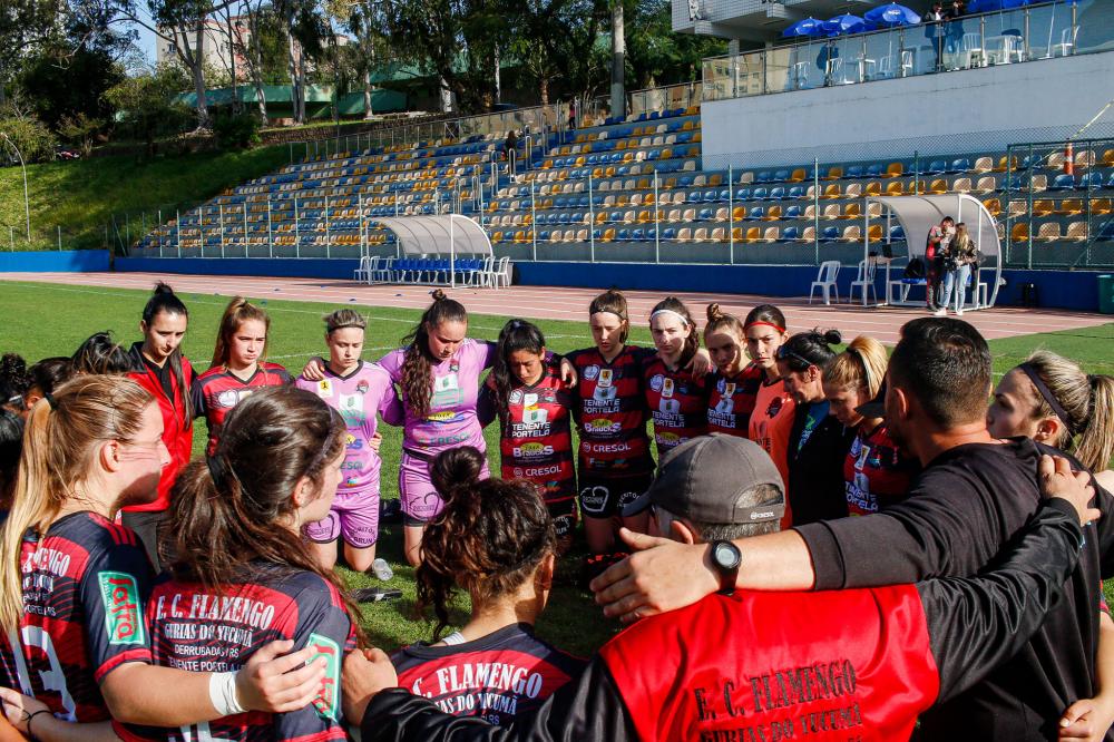 Equipe está na semifinal da competição estadual (Foto: Maria Eduarda Fortes )