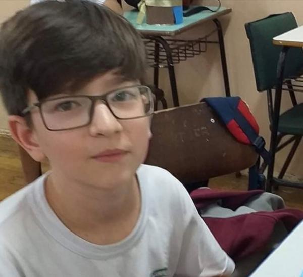 Corpo de Rafael Mateus Winques, de 11 anos, foi encontrado na tarde da segunda-feira (25/05) (Foto: Reprodução/Arquivo Pessoal)