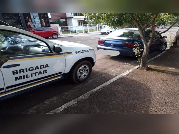 Veículo foi recuperado pela Brigada Militar (Foto: Divulgação)