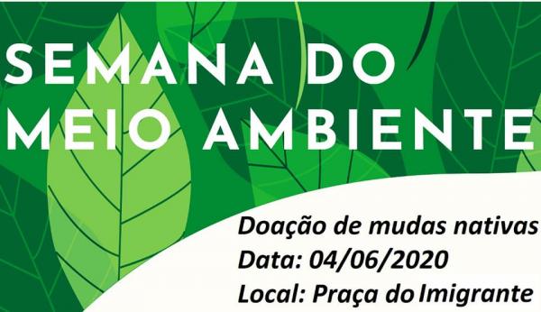 Interessados poderão retirar junto à Praça do Imigrante, na quinta-feira (04/06) (Arte: Divulgação)