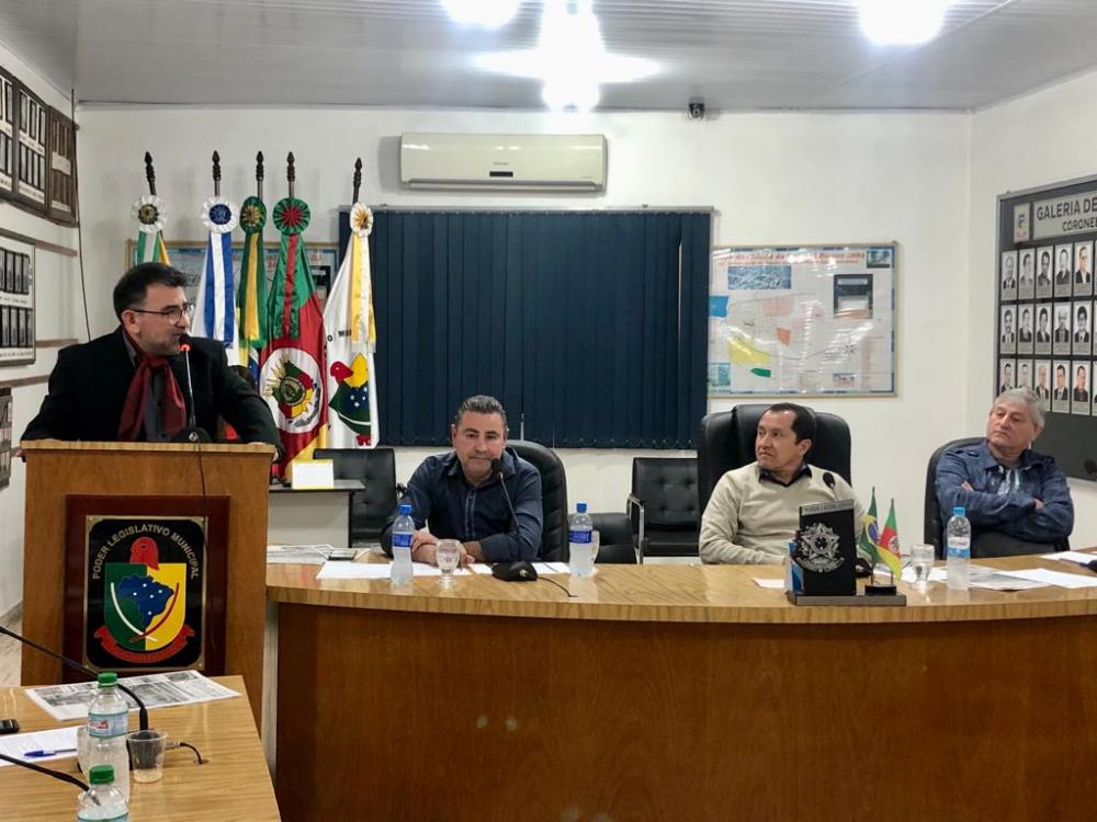 Texto foi aprovado por unanimidade na sessão ordinária do dia 5 deste mês (Foto: Diones Roberto Becker)