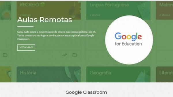 Projeto oferece internet patrocinada para alunos e professores acessarem a plataforma das Aulas Remotas (Arte: Divulgação/SEDUC)