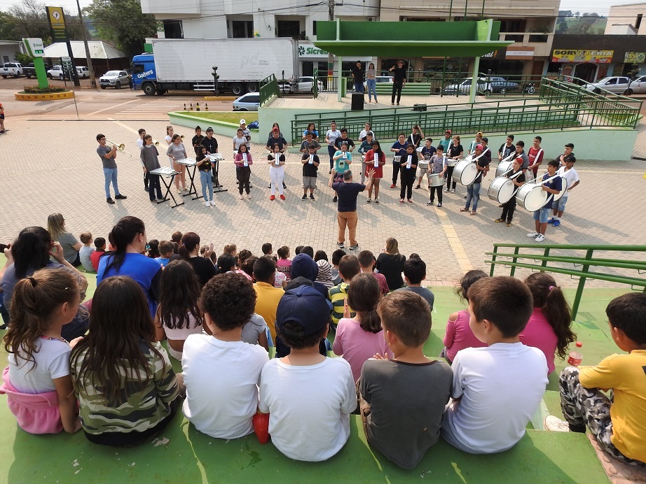 Desfile cívico será aberto pela Banda Marcial Municipal (Foto: Divulgação | ASCOM Coronel Bicaco)