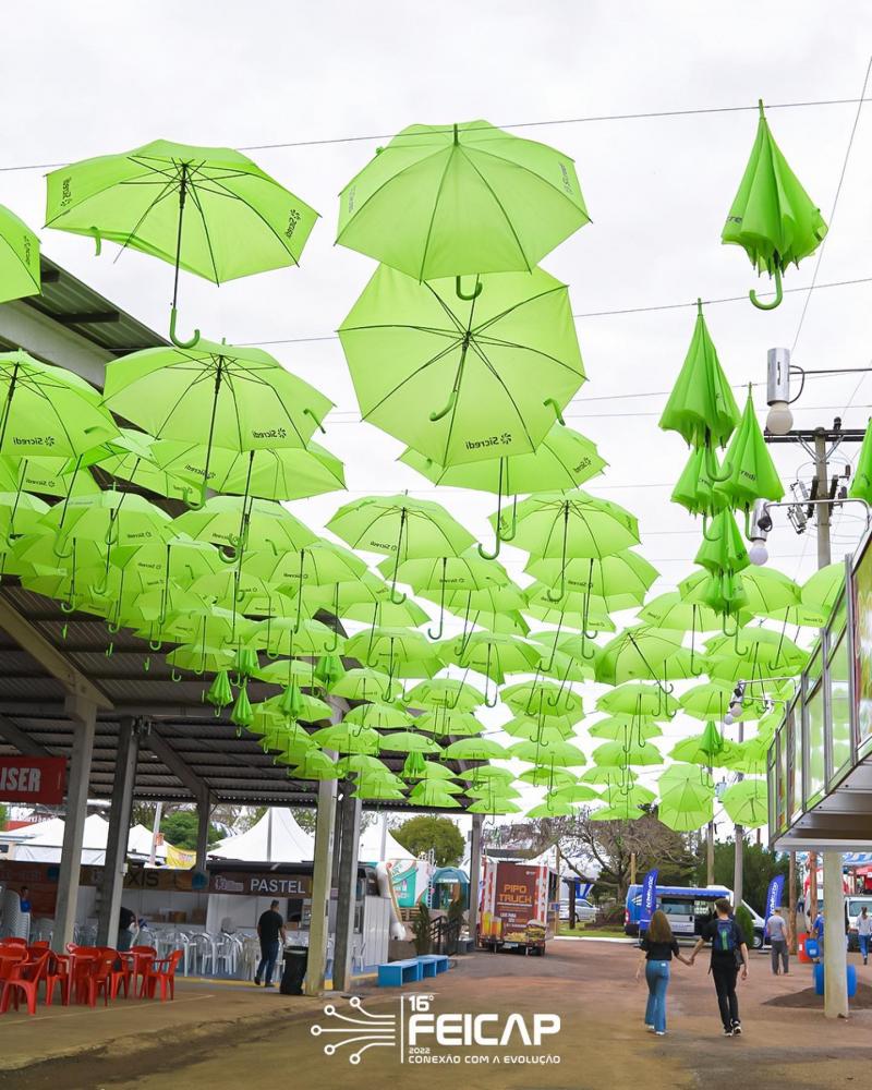 Evento está ocorrendo no Parque de Exposições de Três Passos (Foto: Divulgação/Feicap)