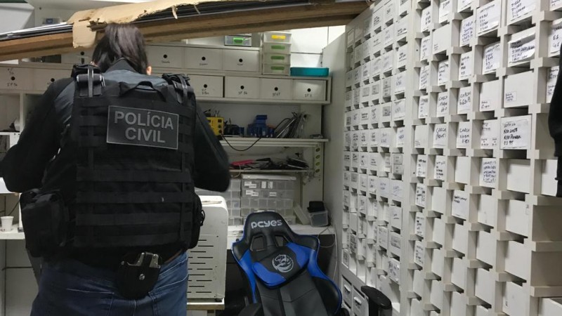Facção usava postos de combustíveis para lavar dinheiro do crime (Foto: Divulgação/Polícia Civil)
