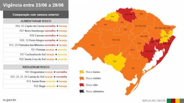 Região de Agrupamento de Palmeira das Missões engloba 12 municípios da Região Celeiro (Arte: Divulgação/SECOM-RS)
