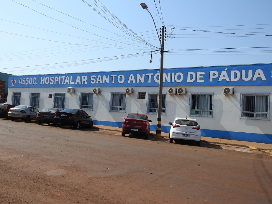 Hospital Santo Antônio de Pádua está sob intervenção administrativa desde março de 2018 (Foto: Diones Roberto Becker)