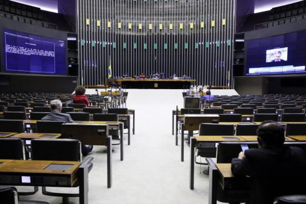 Plenário da Câmara dos Deputados realiza votações virtuais na pandemia de Covid-19 Fonte: Agência Câmara de Notícias - 