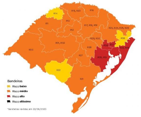 Com a decisão a região permanece com a bandeira laranja e comércio segue aberto (Foto: Reprodução)