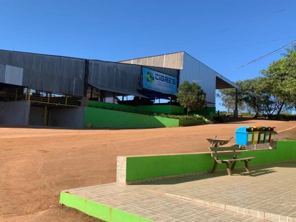 Consórcio Intermunicipal de Gestão de Resíduos Sólidos está situado na cidade de Seberi (Foto: Divulgação/CIGRES)