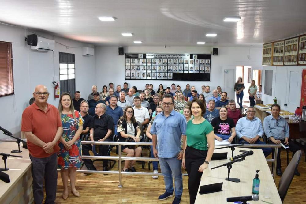 Assembleia Regional Ampliada realizada em Campo Novo (Foto: Priscila Goulart)