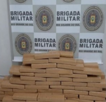No mesmo período do ano passado, os policiais militares tinham apreendidos 124,4 quilos de drogas (Foto: Divulgação/7º BPM)