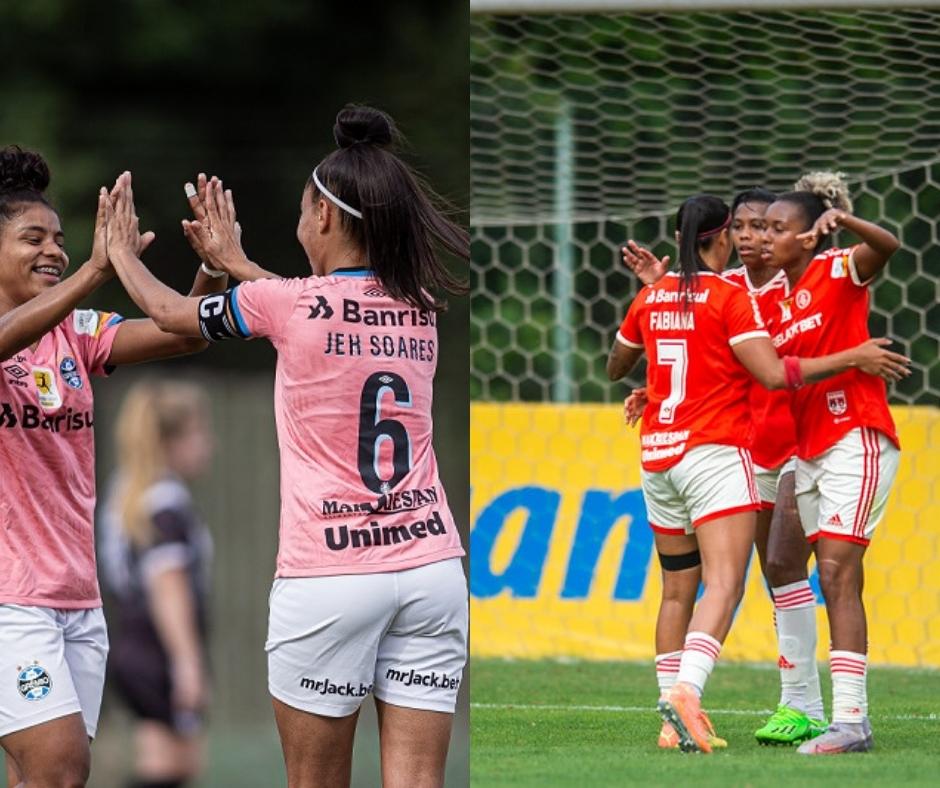 Finais do Gauchão Feminino estão marcadas para 2 e 6 de novembro (Fotos: Victor Lannes | Max Peixoto | Divulgação FGF)
