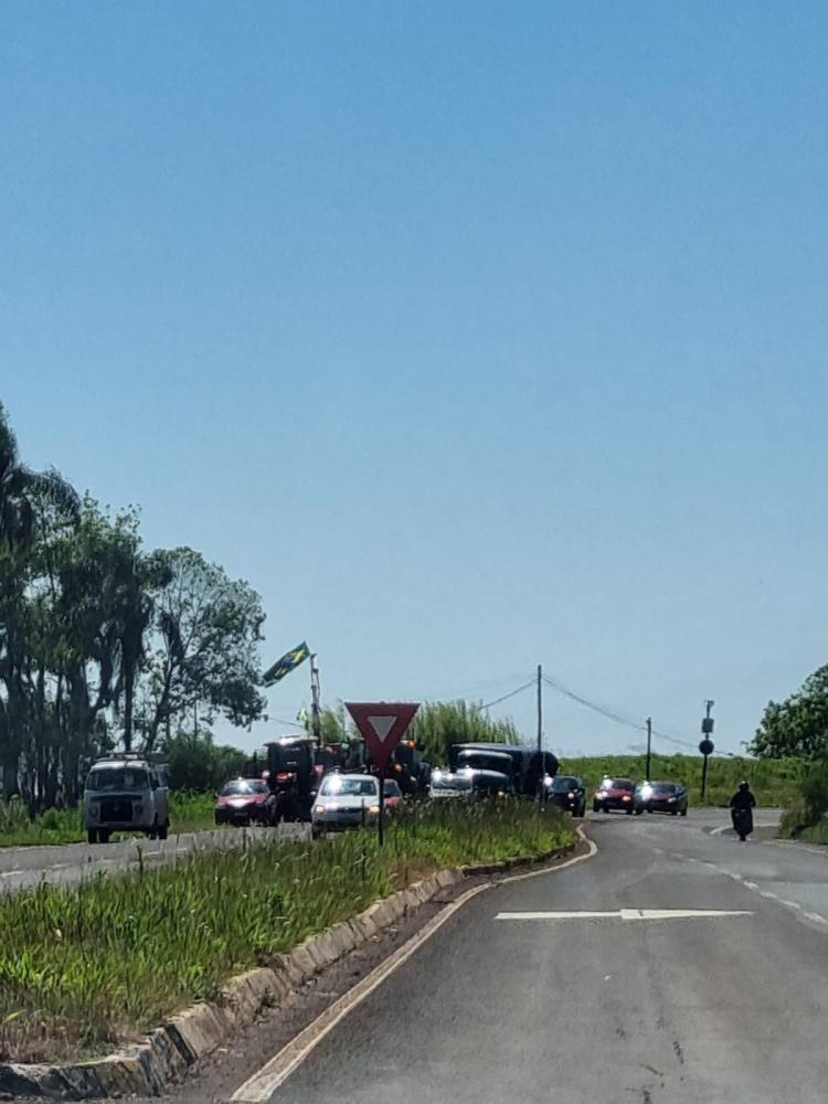 Movimentações estão sendo realizados em Três Passos (Foto: Giordano Bruno Fornari)