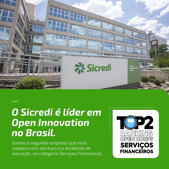 Instituição cooperativa é considerada uma das líderes de mercado em Open Innovation (Foto: Divulgação | Sicredi)