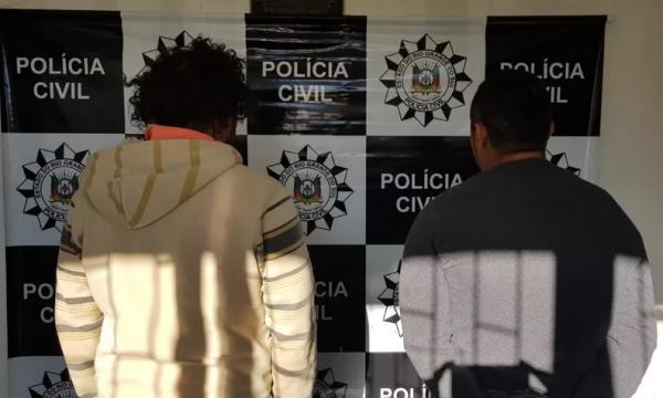 Presos foram encaminhados ao presídio estadual de Frederico Westphalen (Foto: Divulgação/Polícia Civil)
