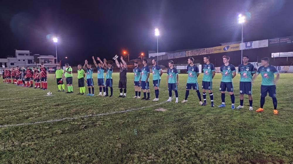 Miraguai estreou enfrentando o Flamengo de Crissiumal, fora de casa (Foto: Divulgação | ASCOM Tenente Portela)