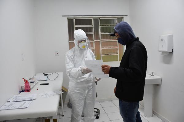 Unidade Sentinela, que completou 100 dias de trabalho, já supera a marca de 7,3 mil atendimentos processados (Foto: Divulgação/ASCOM Três Passos)