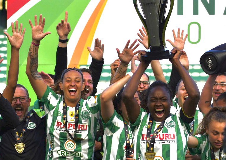 Equipe de Caxias do Sul também conquistou uma vaga no Campeonato Brasileiro A3 em 2023 (Foto: Nathan Bizotto/EC Juventude)