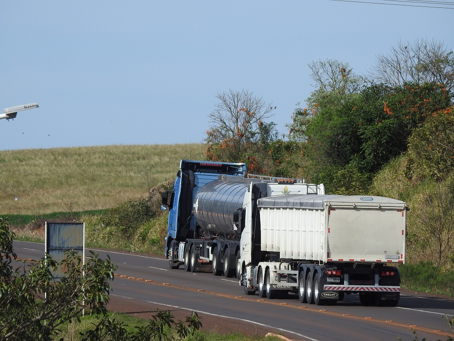 BRs 386 e 468 receberam conceitos ‘regular’ e ‘bom’, respectivamente (Foto: Diones Roberto Becker)