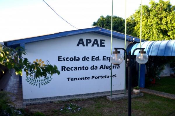 APAE de Tenente Portela receberá R$ 55 mil (Foto: Diones Roberto Becker)