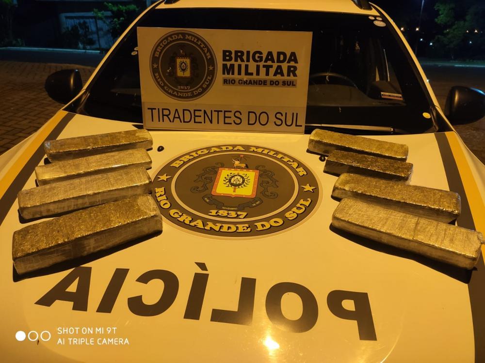 Brigada Militar estima que os produtos apreendidos totalizam cerca de R$ 26 mil (Foto: Divulgação | BM)