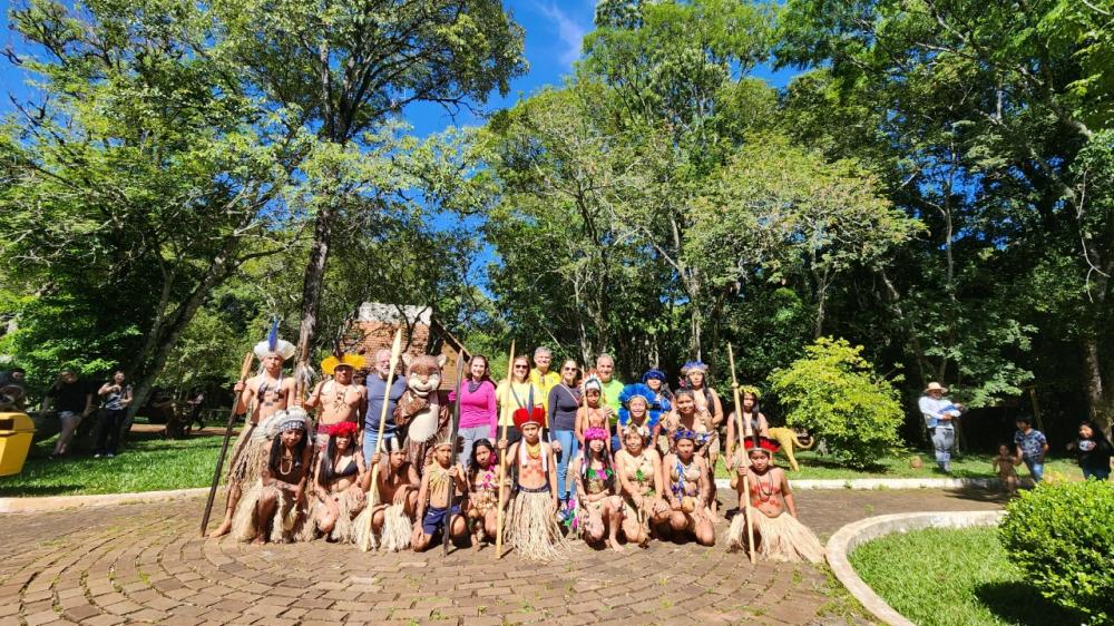 A mascote Yuma também marcou presença, junto ao Parque nos dias 26, 27 e 28 (Foto: Divulgação)