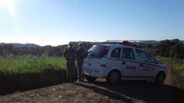 Efetivo policial realizou visitas em residências no interior de Três Passos e Tiradentes do Sul (Foto: Divulgação/7º BPM)