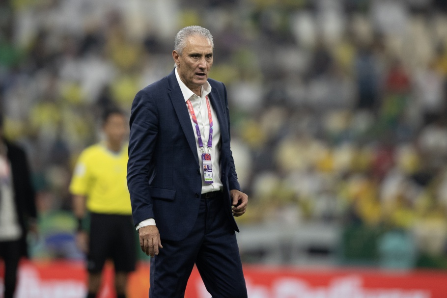 Técnico Tite fracassa em sua segunda Copa do Mundo (Foto: Lucas Figueiredo/CBF)