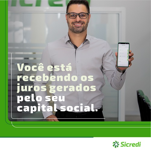Mais de R$ 12 milhões foram distribuídos entre os cerca de 60 mil associados da cooperativa (Arte: Divulgação | Sicredi Raízes)