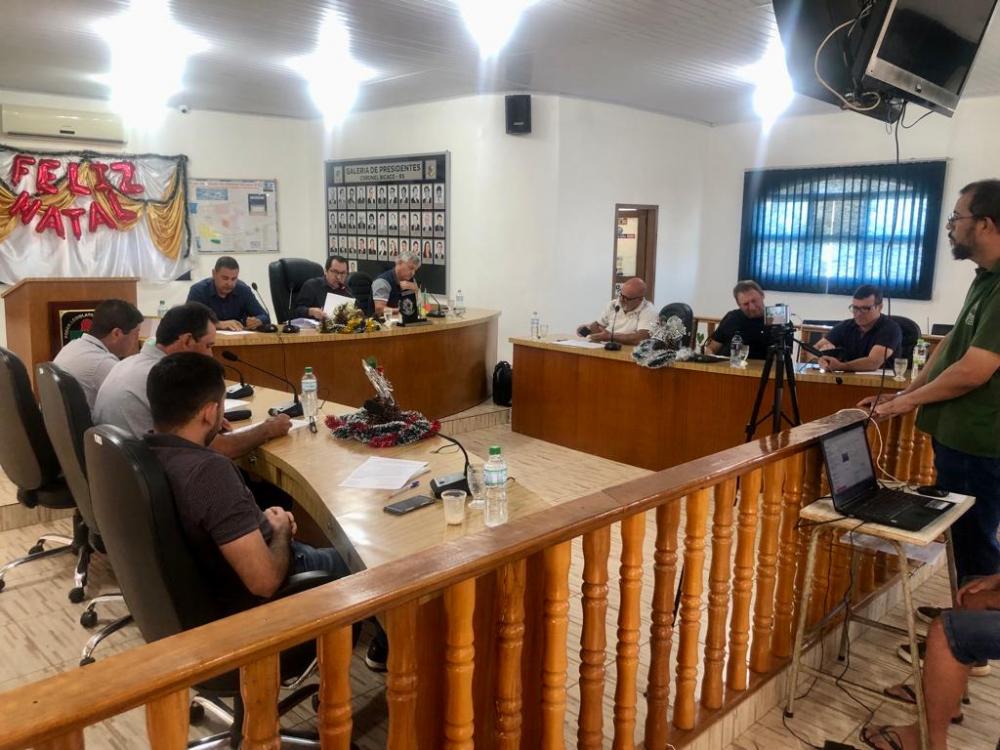 PL que tratava do orçamento foi apreciado na última sessão ordinária de 2022 (Foto: Diones Roberto Becker)