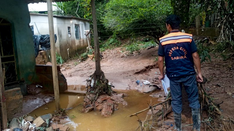 © Defesa Civil Municipal de Sabará. 