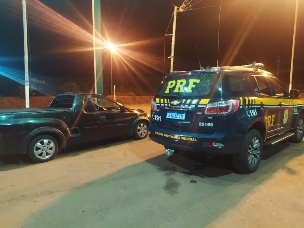 PRF recupera veículo furtado em Santa Catarina (Foto: Divulgação)