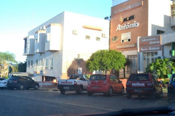 Hospital Santo Antônio de Tenente Portela (Foto: Diones Roberto Becker)