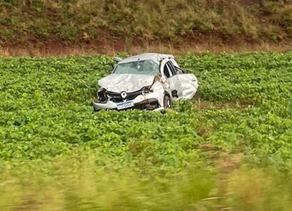 Acidente ocorreu no último sábado (Foto: PRF)