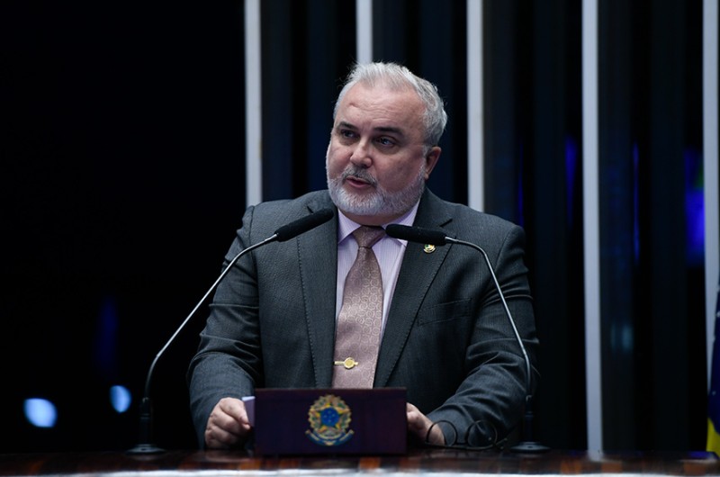 O mandato do senador pelo Rio Grande do Norte terminaria no dia 31 de janeiro - Edilson Rodrigues/Agência Senado